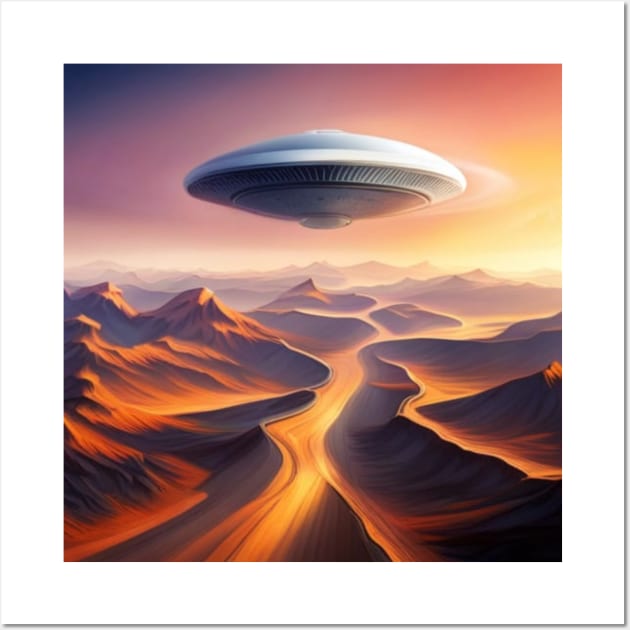 Sand Dunes Wall Art by UFO CHRONICLES PODCAST